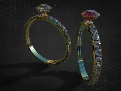 Ring Fourteen 3D model