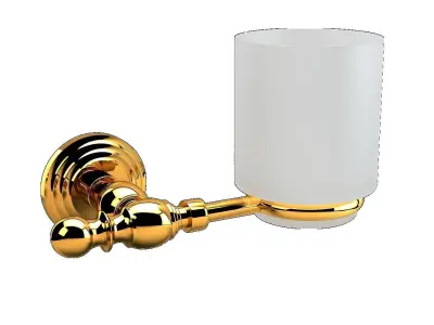 Ottoman Saffron Brush 3D model