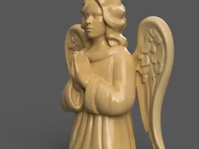 angel for christmas decoration  008 3D print model