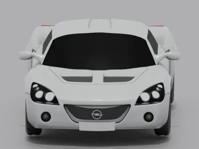 opel speedster 3D model by igorkrys52