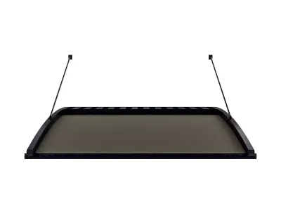 Motorized Pergola 6 damaged painted steel 3D model