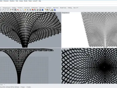 Parametric Column Architecture 3D model