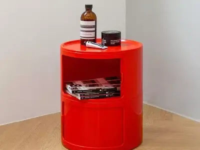 Genie Circular Storage Cabinet 3D model