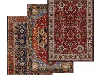 Rug Set 1024 3D model