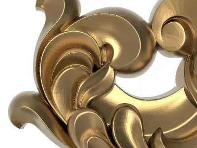  decorative pattern ready for 3D printing 3D model 305