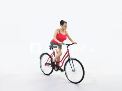 Dream 01L bicycle bike Sports Woman Low-poly 3D model
