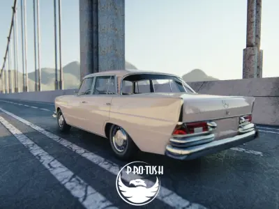 Mercedes-Benz W111 3D model