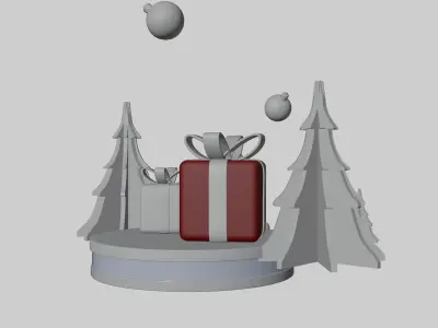 merry christmast 3D model