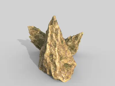 Aquarium Stones V2 3D model