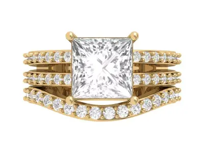 Princess Bridal Set 3D print model