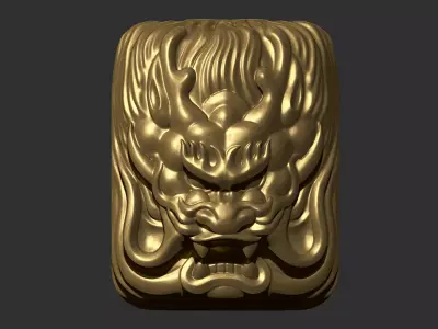 dragon head 3D print model get