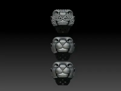 PANTHER BRACELETS 3D print model