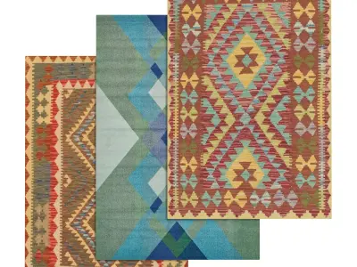 Rug Set 1917 3D model