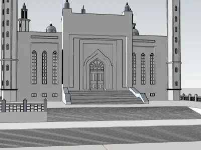 Mosque 3D model
