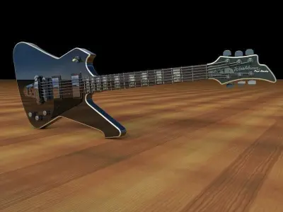 Washburn Ps1800 Black 3D model