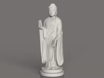 Buddha Standing 3D print model