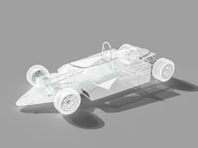 F3 - 1983 British formula 3  3D model