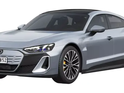 Audi S e-tron GT 2025 3D model