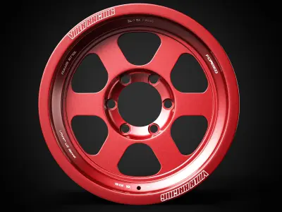 Volk Racing TE37XT 3D model