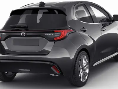 Mazda 2 hybrid 2022 3D model