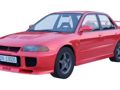 Mitsubishi Lancer Evolution III 3D model