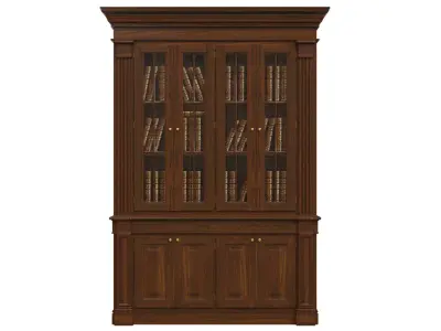 Bookcase 1800 3D model