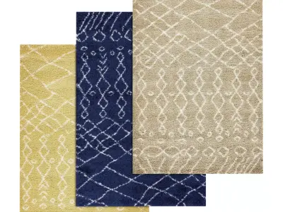 Rug Set 1982 3D model