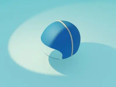 Classic Helmet 3D model