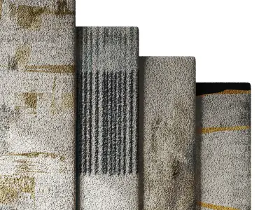 Rug Set 26 3D model