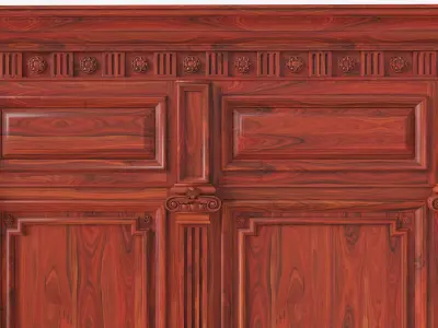 Wooden panel 03 04 3D model