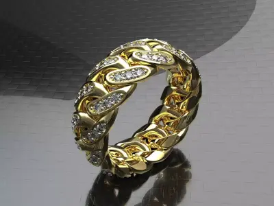 jewellery  ring  3D print model