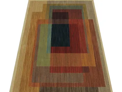 Rug Set 1724 3D model