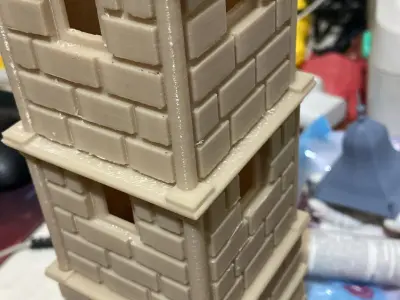 Turkiye Yozgat Clock Tower model  - yozgat saat kulesi model  Low-poly 3D model