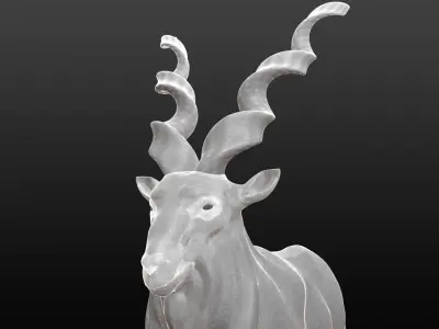 Markhor Base Mesh 3D model