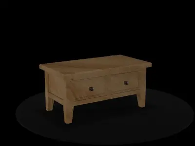 Drawer Chest 3D model