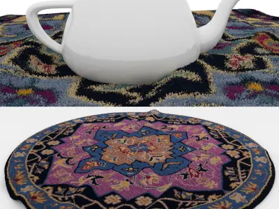 Rugs No 318 Low-poly 3D model