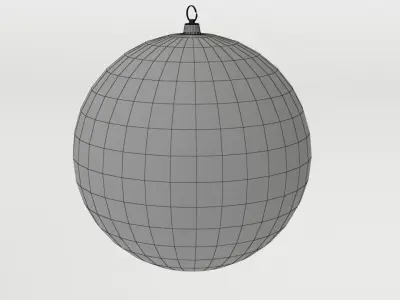 Christmas Baubles Pack PBR Low-poly 3D model