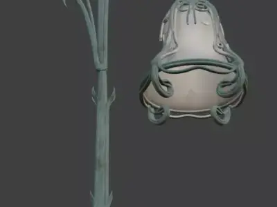 street lamp 3d model 3D model