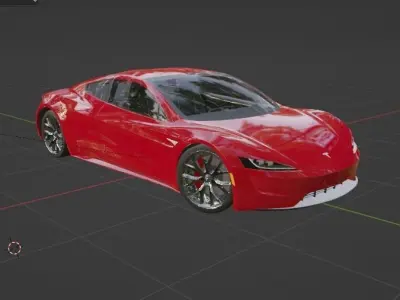 Tesla Roads VR 3D model