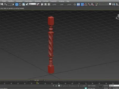 Columns Legs Tables Chairs CNC Wood Furniture 1008 3D print model