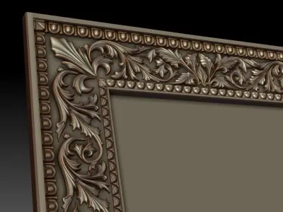 Decorative frame 3 3D model
