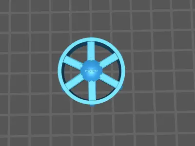 ISUZU D-MAX WHEEL RIM 3D print model