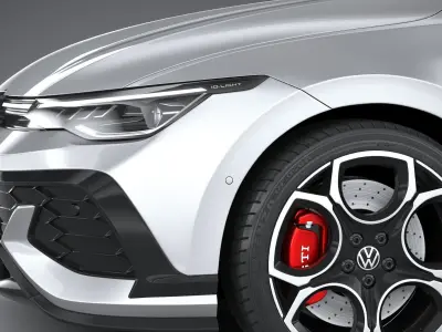 Volkswagen Golf Clubsport GTI 2025 3D model