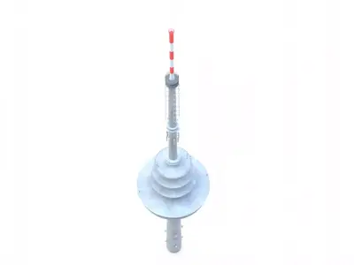 Telecommunication Tower 06 Free low-poly 3D model