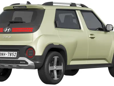 Hyundai Inster 2025 3D model