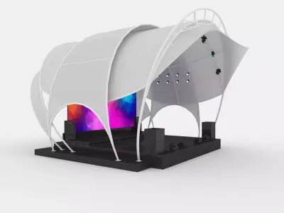 Stage 3 with Membrane 3D model