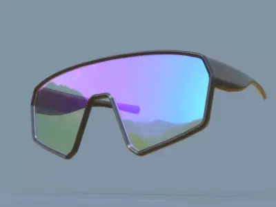 Sport glasses Goggles 3D model