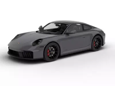 Porsche 911 Carrera GTS 2025 3d model 3D model