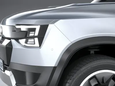 Generic Pickup v1 2023 3D model