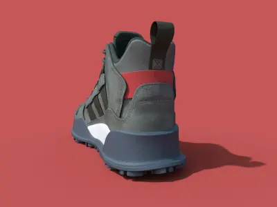 Adidas sneakers F1-3 LE 3D model